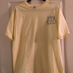 Comfort Colors Tops Zeta Tau Alpha Poshmark